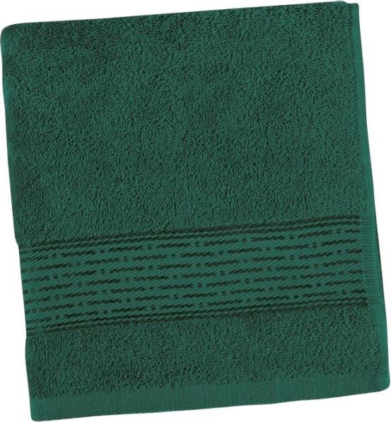 VER Froté ručník Lucie 450g tm.zelená Rozměr: 50x100 cm