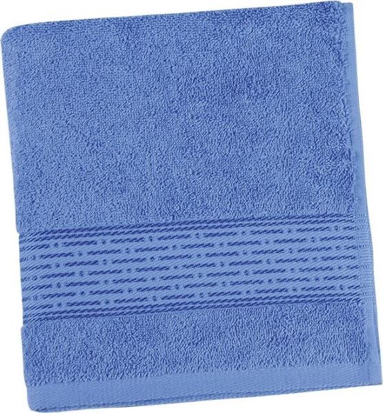 VER Froté ručník Lucie 450g středně modrá Rozměr: 50x100 cm