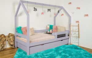 Vyspimese.CZ Dětská postel Ariel se zábranou-jeden šuplík Rozměr: 80x160 cm